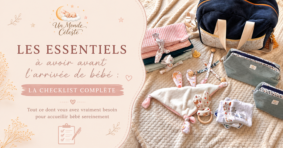 Les essentiels à avoir avant l'arrivée de bébé : la checklist complète