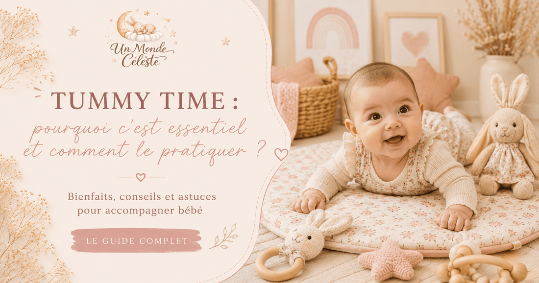 Tummy time : pourquoi c'est essentiel et comment le pratiquer ?