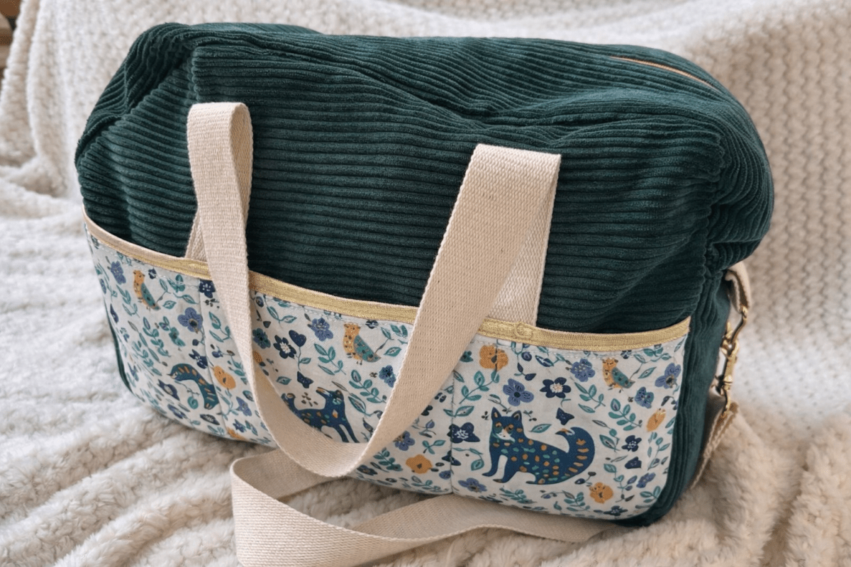Sac à langer fait main collection Forêt Stellaire – Un Monde Céleste