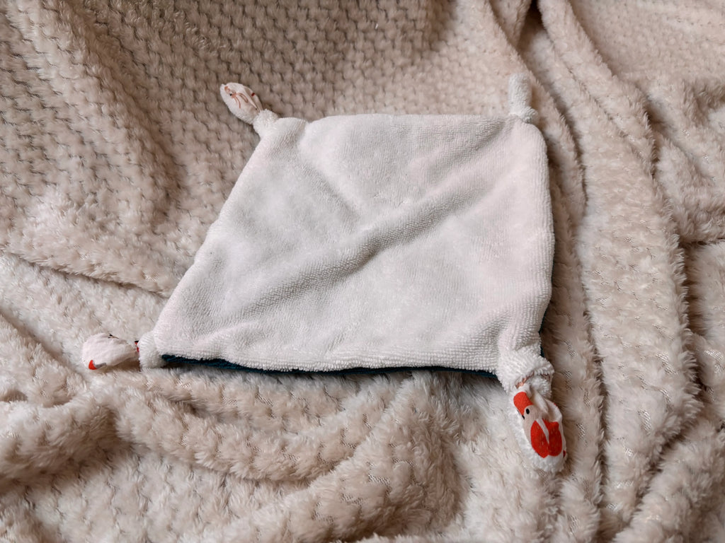 Doudou bébé coton certifié Oeko-Tex fait main – Un Monde Céleste