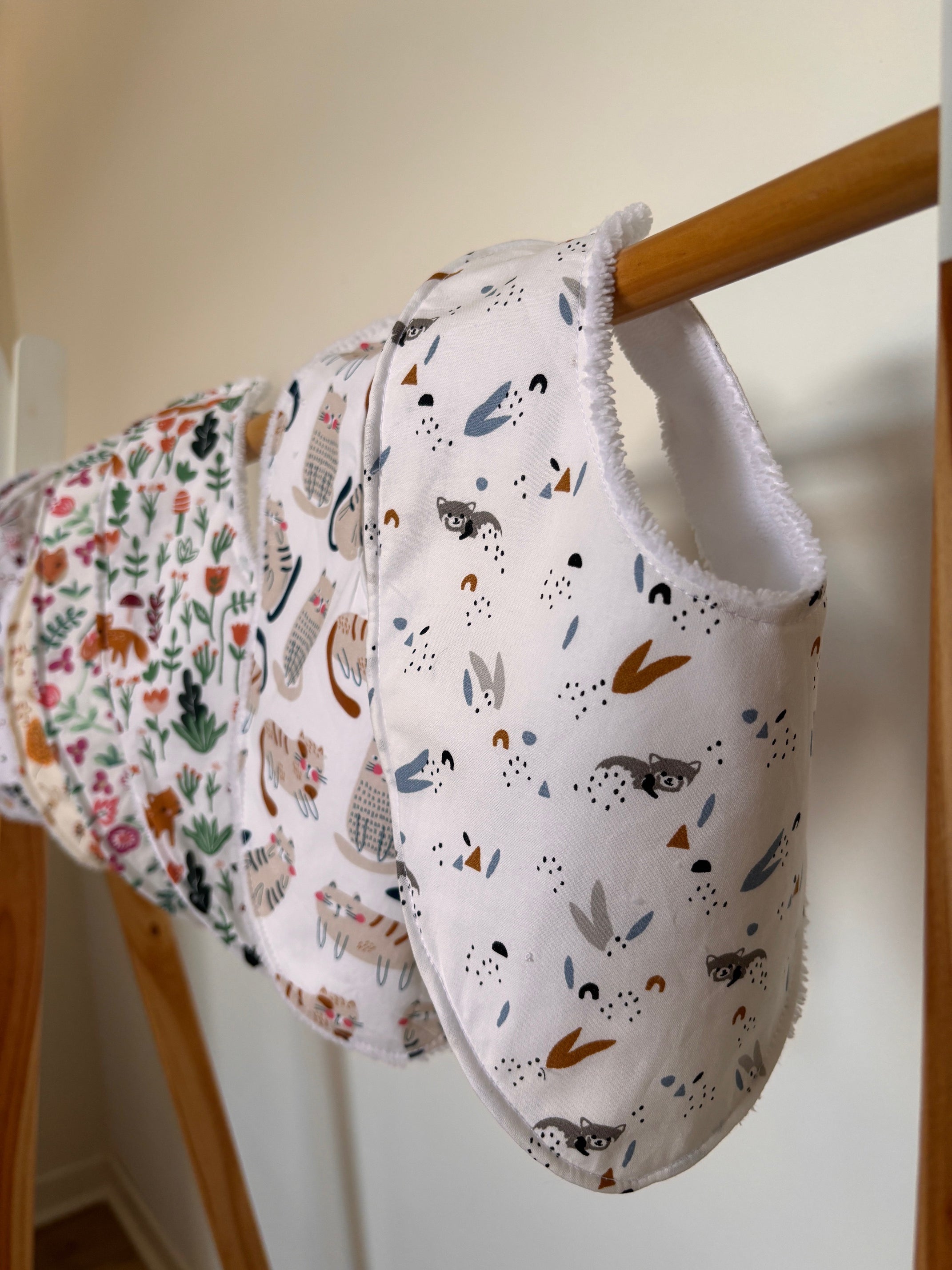 Lot de 3 bavoirs bandana à composer