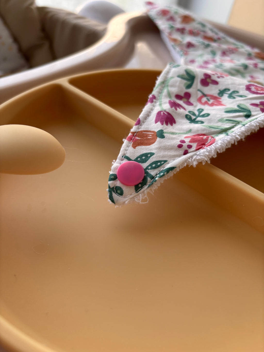 Bavoir bandana - Jardin des renardeaux