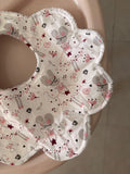 Bavoir fleur - Ballet céleste