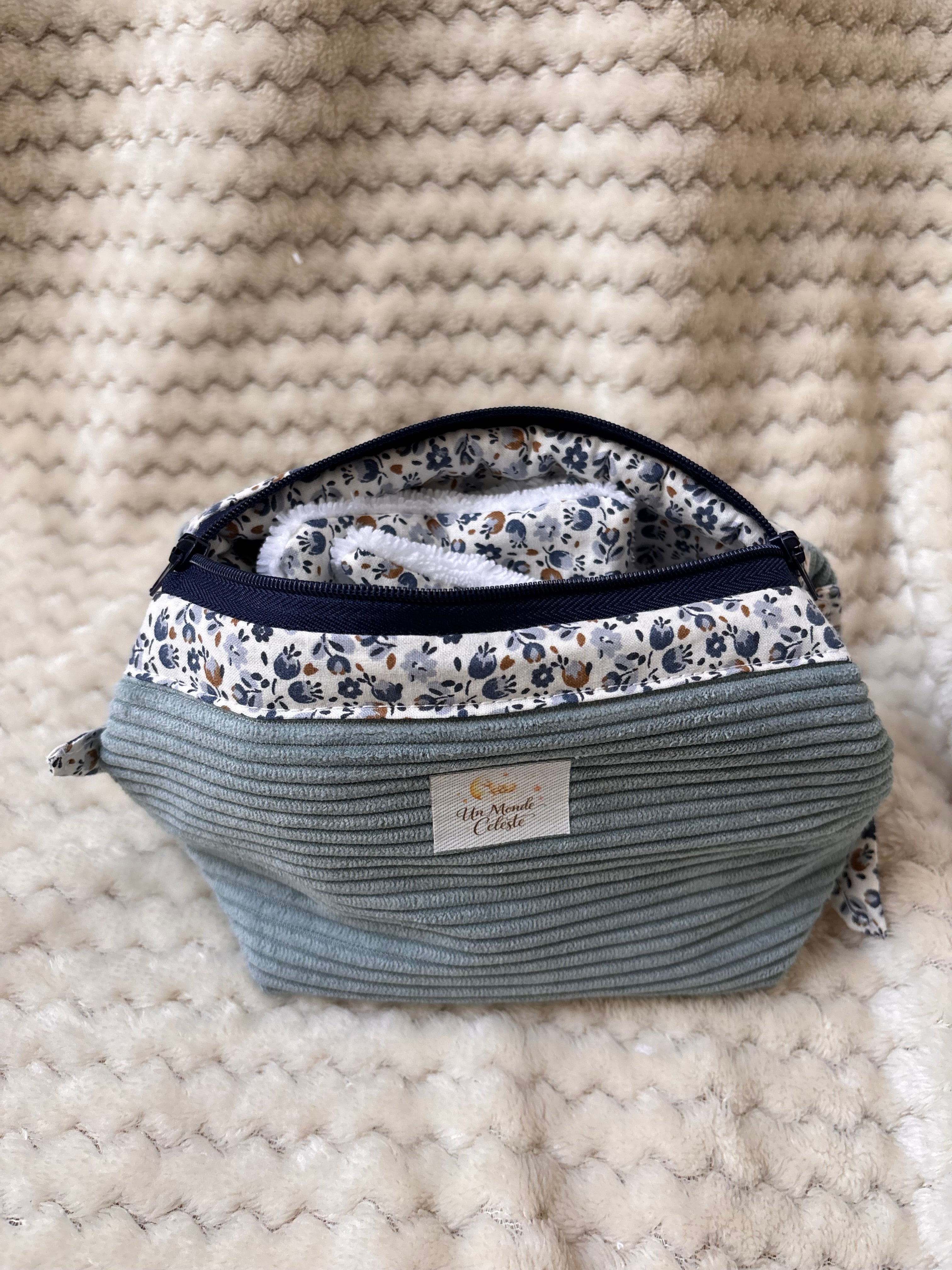 Coffret cadeau naissance maman bébé assorti fait main France
