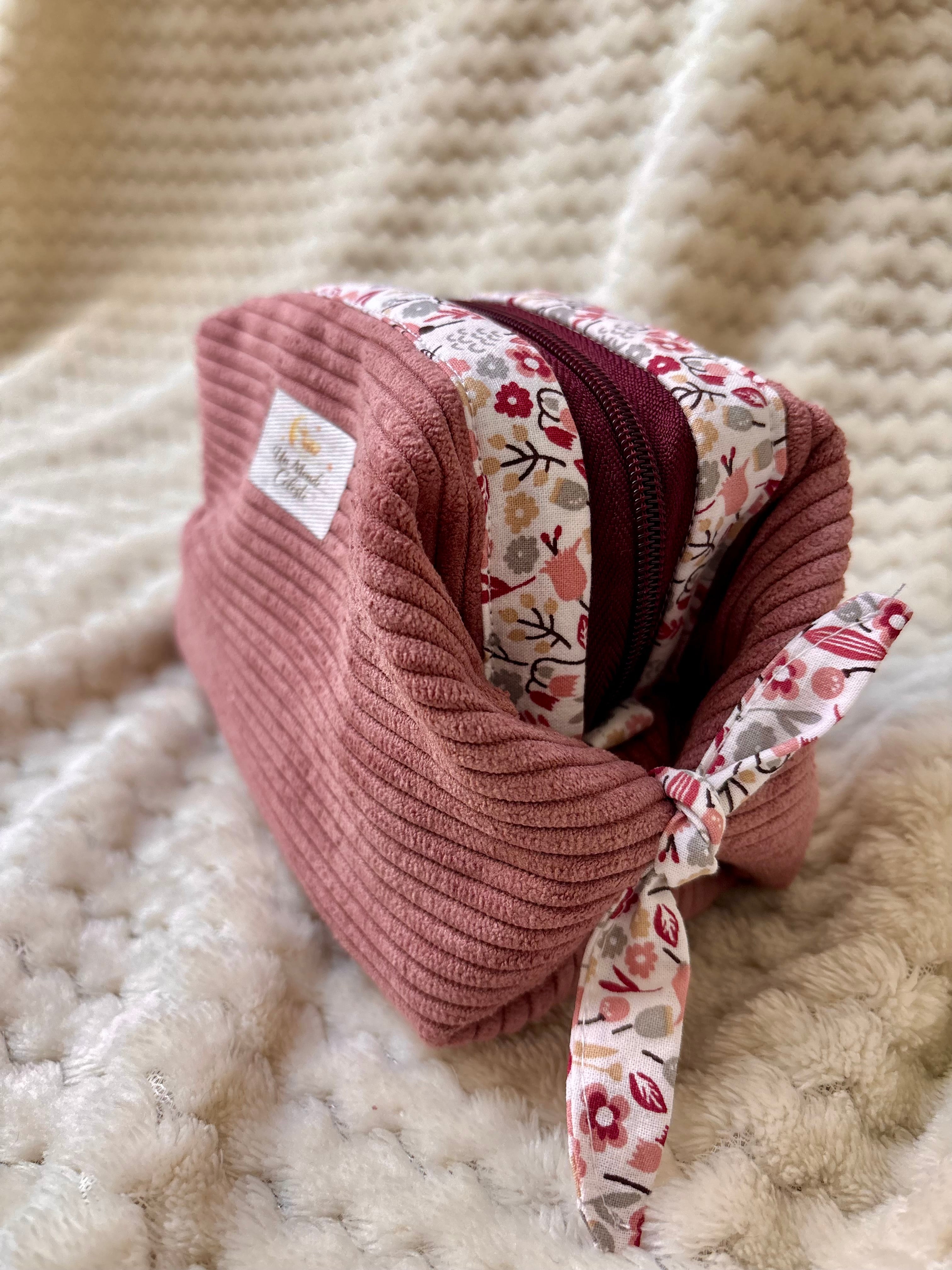 Coffret cadeau naissance maman bébé assorti fait main France