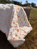 Couverture double-face (coton & doudou)