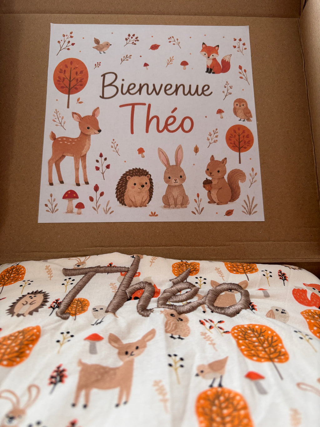Trousseau de naissance complet - 7 produits + 1 broderie offerte