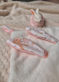 Doudou bébé fait main collection Douceur Printanière