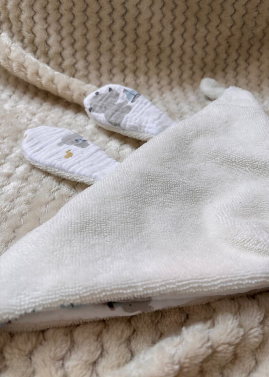 Doudou bébé fait main collection Horizon Céleste