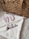 Doudou bébé fait main "Ballet céleste"