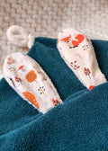 Doudou bébé fait main collection Promenade d'Automne