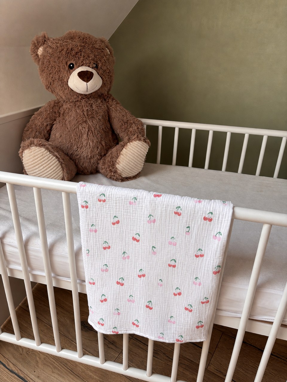 Lange bébé en gaze de coton 70x70 cm