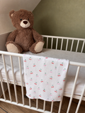 Lange bébé en gaze de coton 70x70 cm - Matin rosé